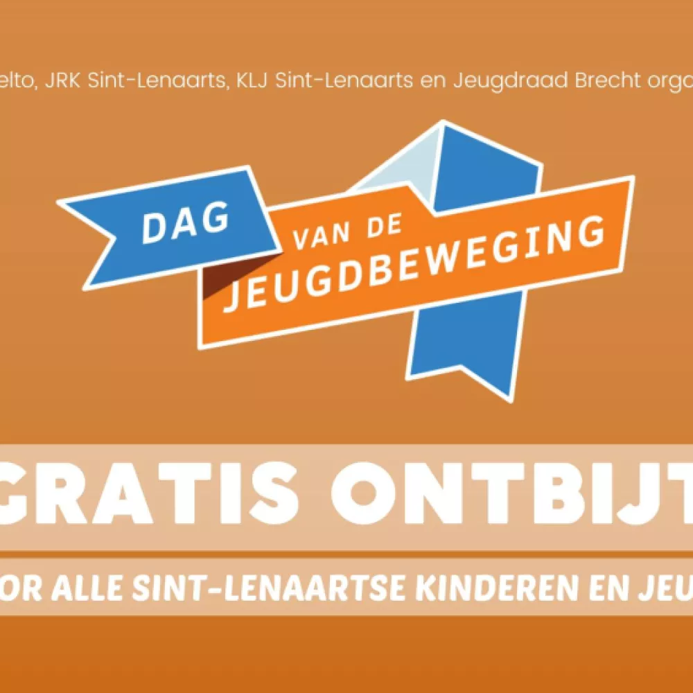 Ontbijt Dag van de Jeugdbeweging in Sint-Lenaarts